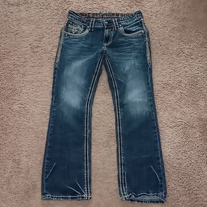 Rock Revival Peyton slim boot cut jeans-sz 31